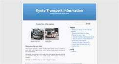 Desktop Screenshot of kyotoadvice.info